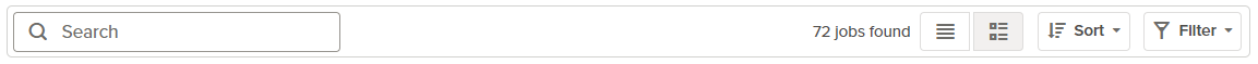 Job search form