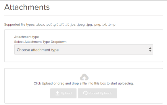 Supplemental attachments
