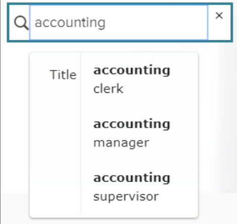 Autocomplete suggestions